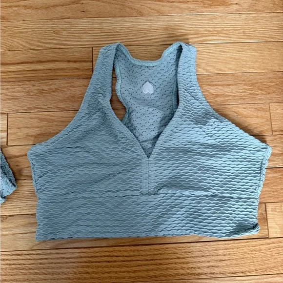 Booty by Brabants Croco Sports Bra and Leggings Set - Picture 2 of 5